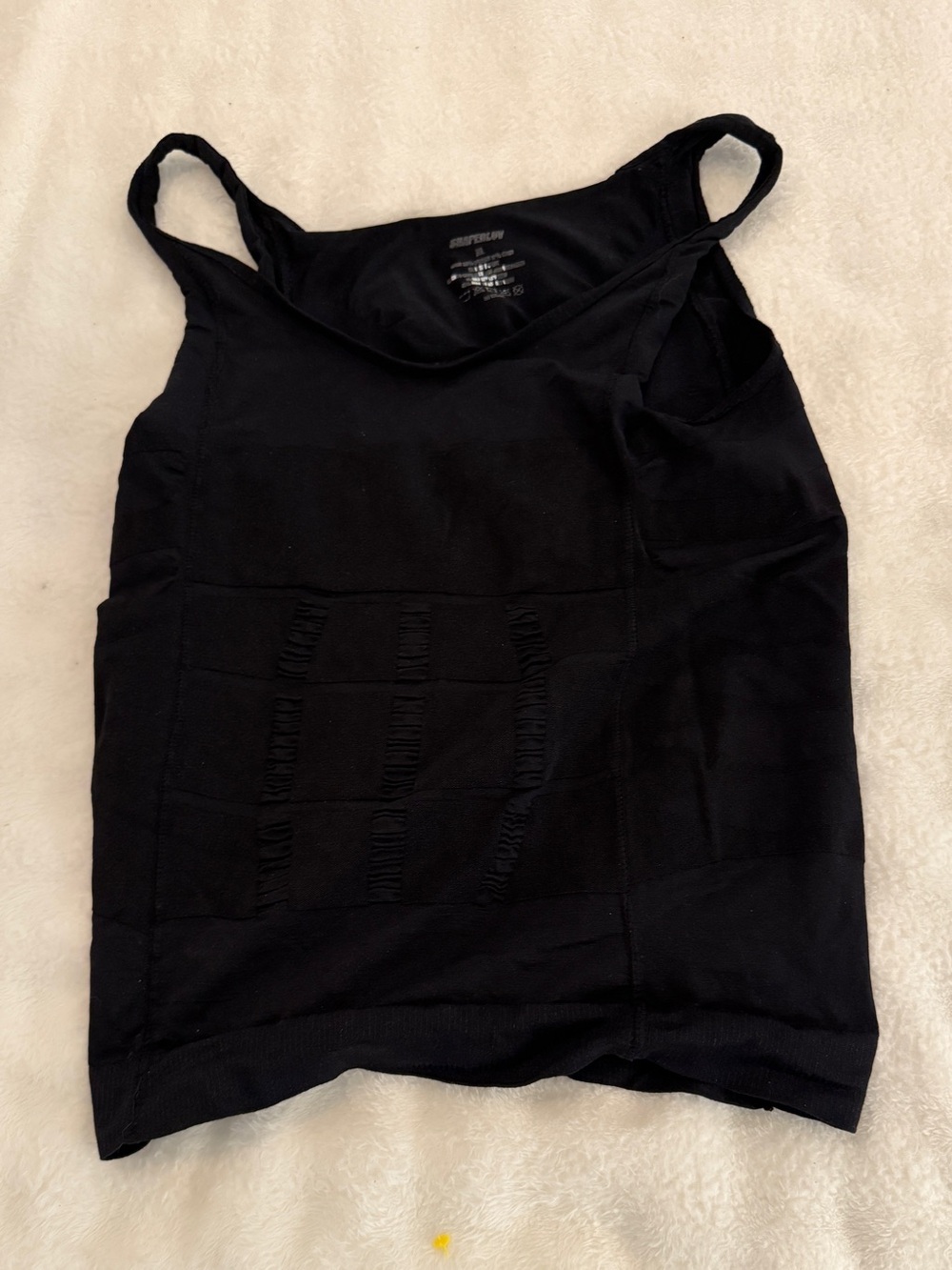 Men’s Black Shaperluv Compression Tank Tops. Lot of 3